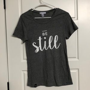 Be Still Women’s T-shirt Cents of Style Size Small